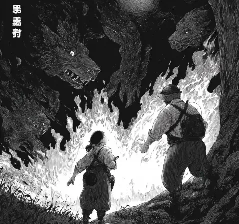 档案盒整理状态示意：已归档的资料盒与空白盒并列，表示收录边界清晰